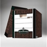 Bankers Box® Premium File Storage Box - 15 x 12 x 10_ Woodgrain